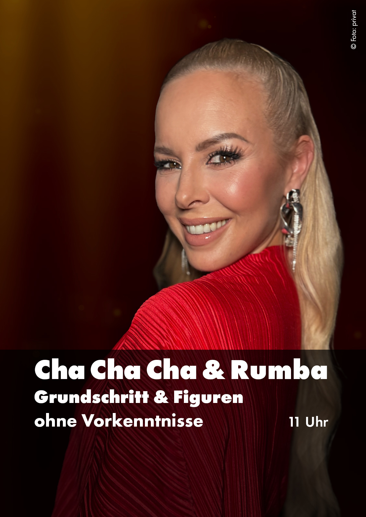 Ticket: Tanzworkshop mit Isabel Edvardsson | Cha Cha Cha & Rumba – Grundschritt & Figuren