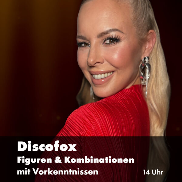 Ticket: Tanzworkshop mit Isabel Edvardsson | Discofox – Figuren & Kombinationen