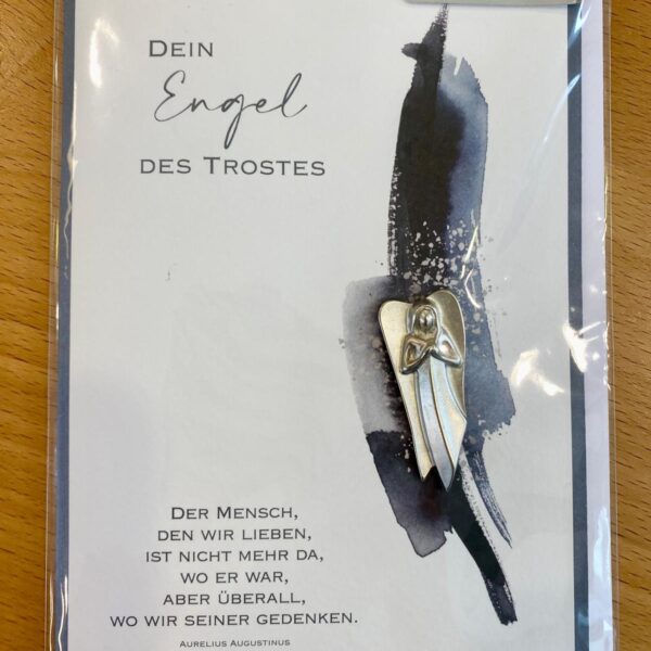 Trauerkarte - Dein Engel des Trostes