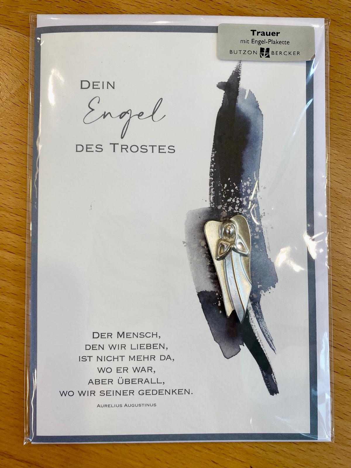 Trauerkarte - Dein Engel des Trostes